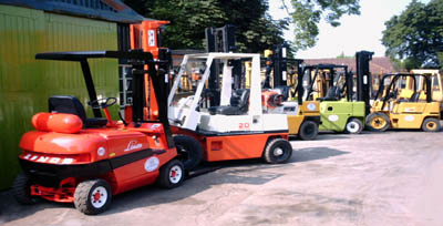 second user forklifts